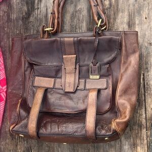Frye Brown Leather Purse